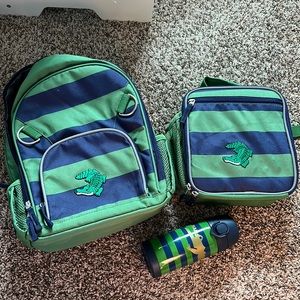 Pottery Barn Backpack, Lunchbox, & Water Bottle